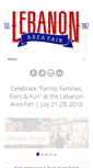 Mobile Screenshot of lebanonareafair.com